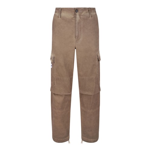 Sand Beige Cargo Trousers