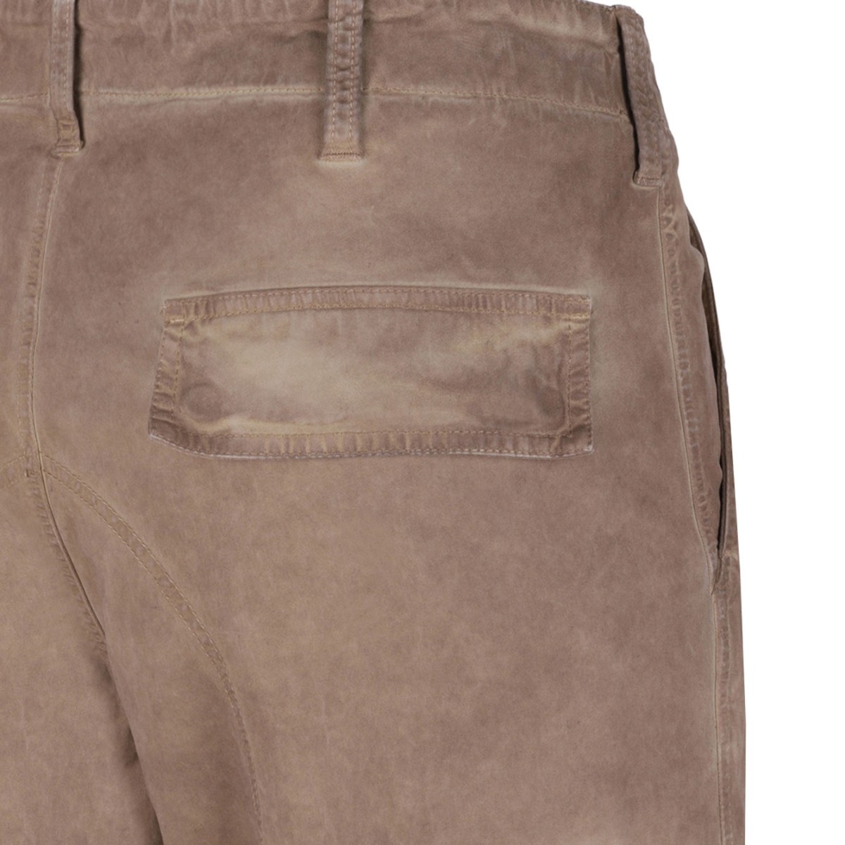 Sand Beige Cargo Trousers