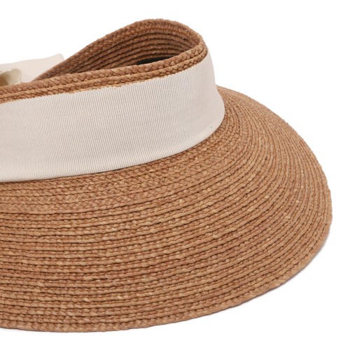 Nougat and Cream Sabina Visor