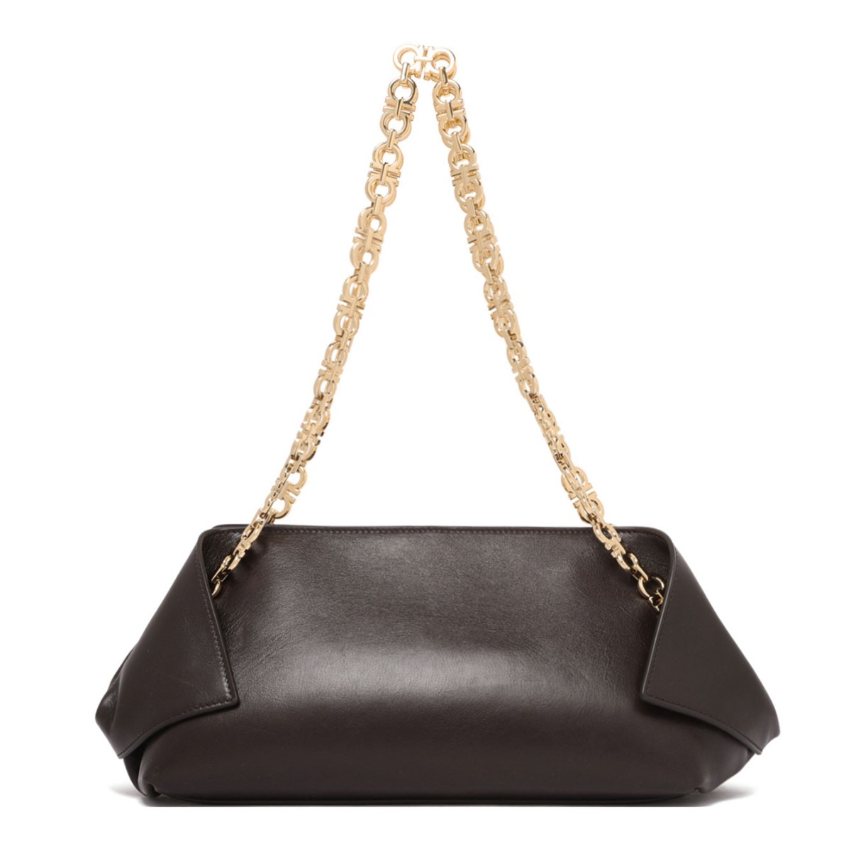 Brown Scarf XS Shoulder Bag