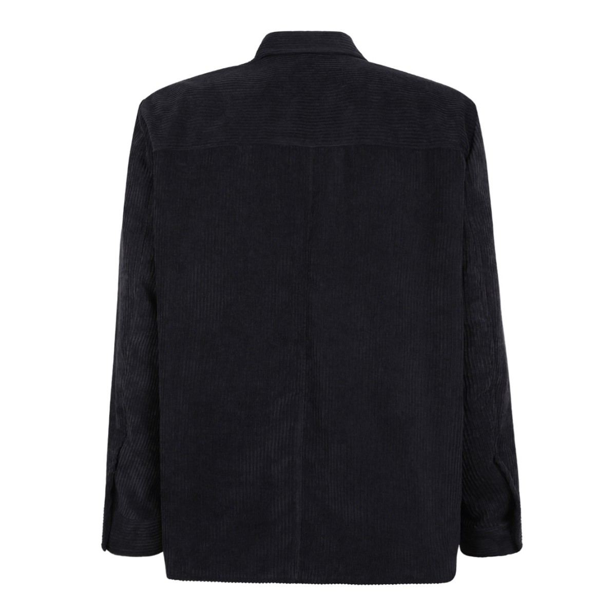 Black Corduroy Shirt Jacket