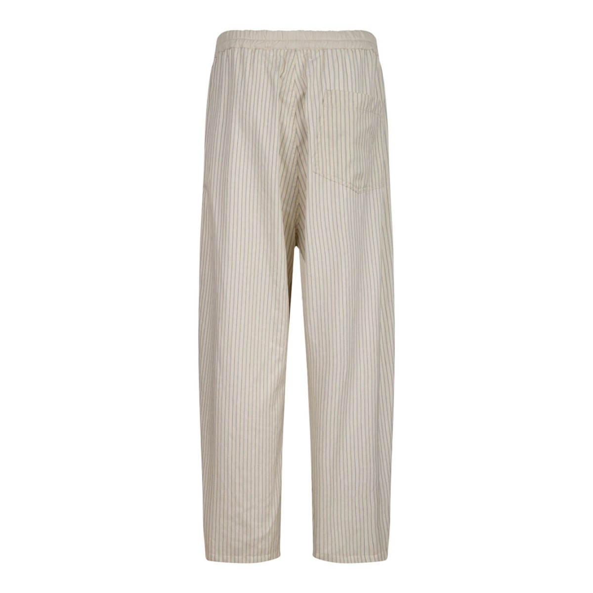 Light Beige Pinstripe Trousers