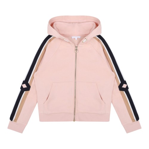 Blush Pink Jersey Fleece Hoodie