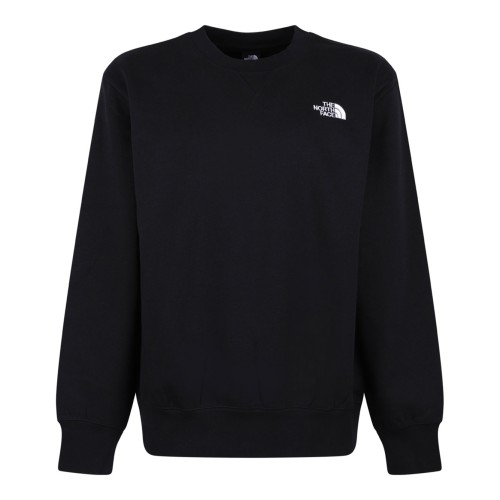 Black Logo Print Sweatshirt