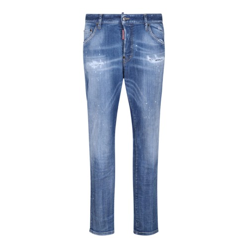 Blue Distressed Jeans