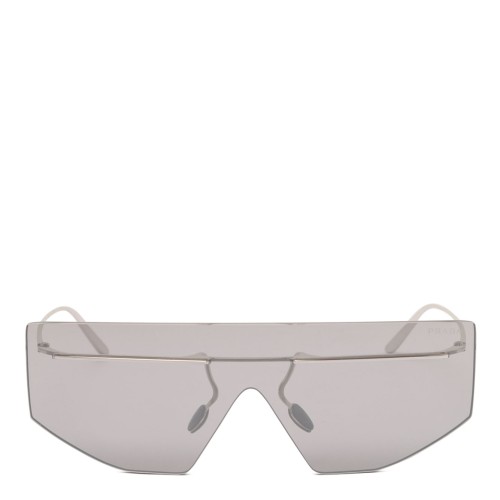 Silver Futuristic Sunglasses