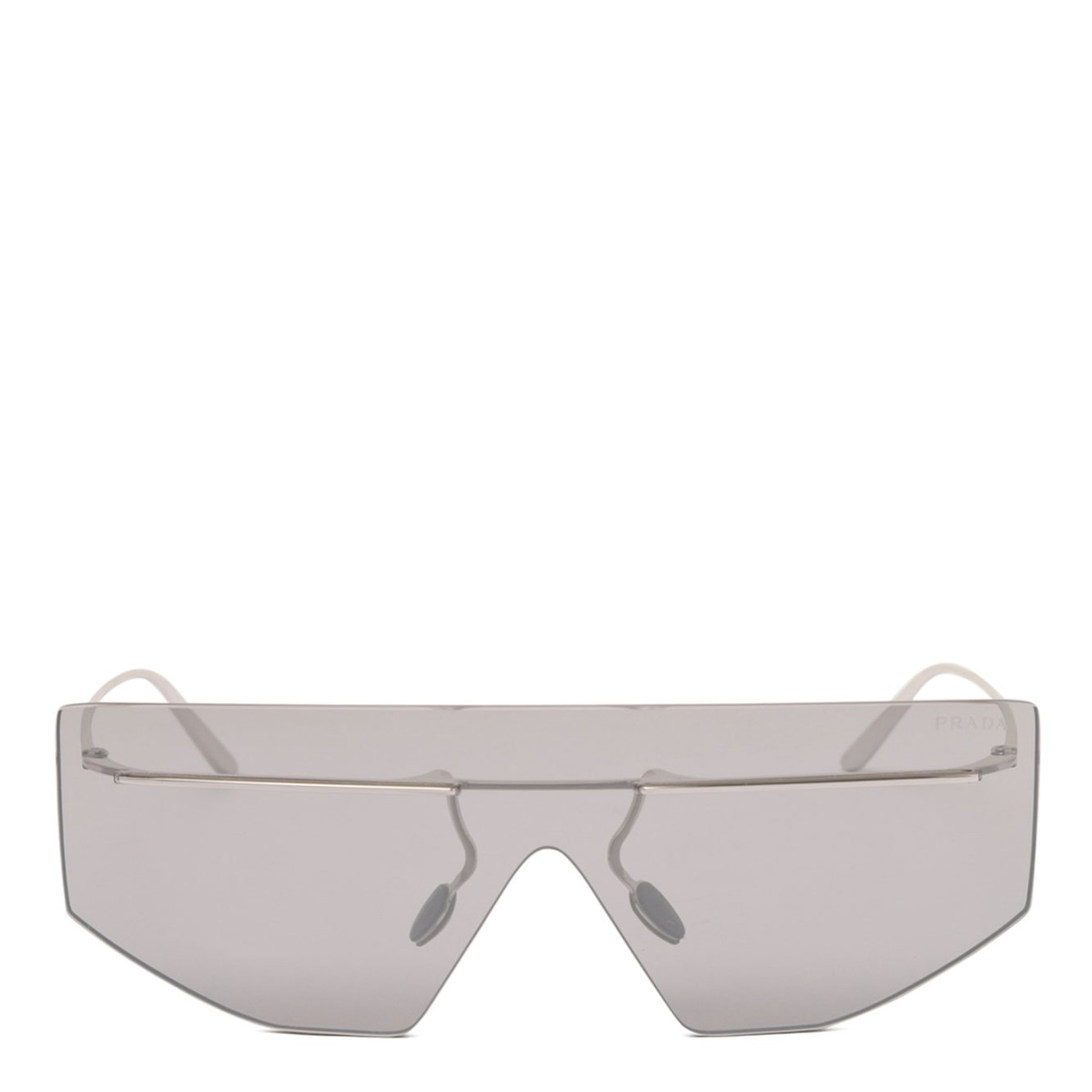 Silver Futuristic Sunglasses