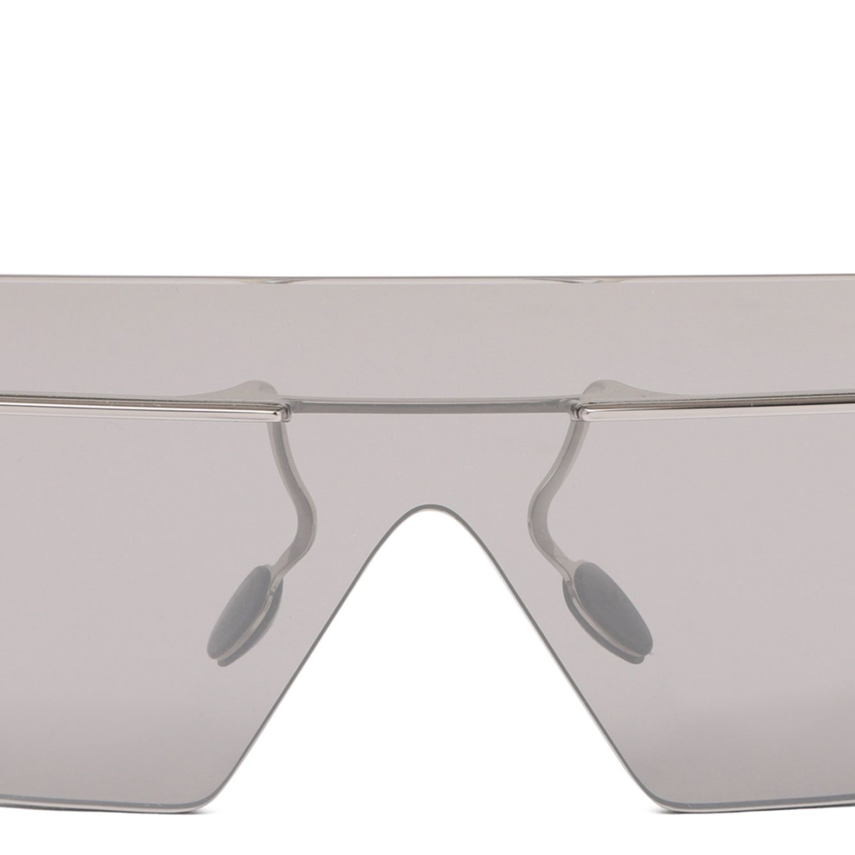 Silver Futuristic Sunglasses