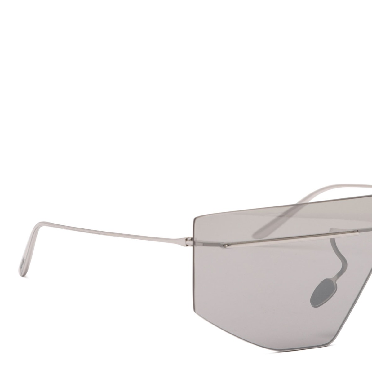 Silver Futuristic Sunglasses