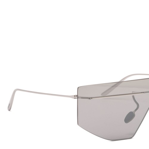Silver Futuristic Sunglasses