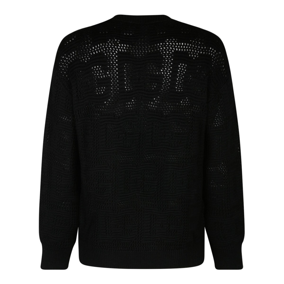 Black Virgin Wool Jumper