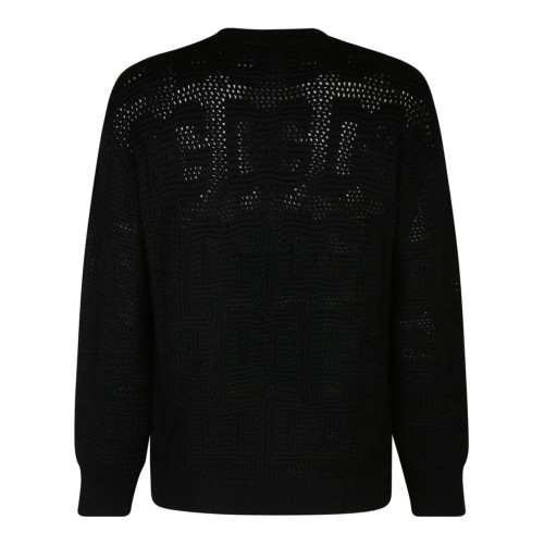 Black Virgin Wool Jumper