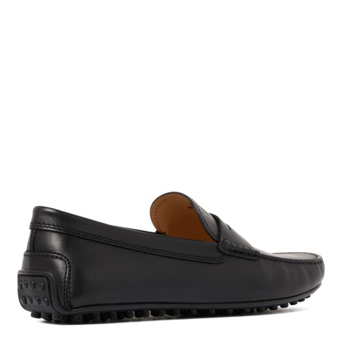 Black City Gommino Loafers
