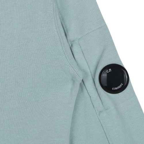 Sage Green Logo Print Sweatshirt