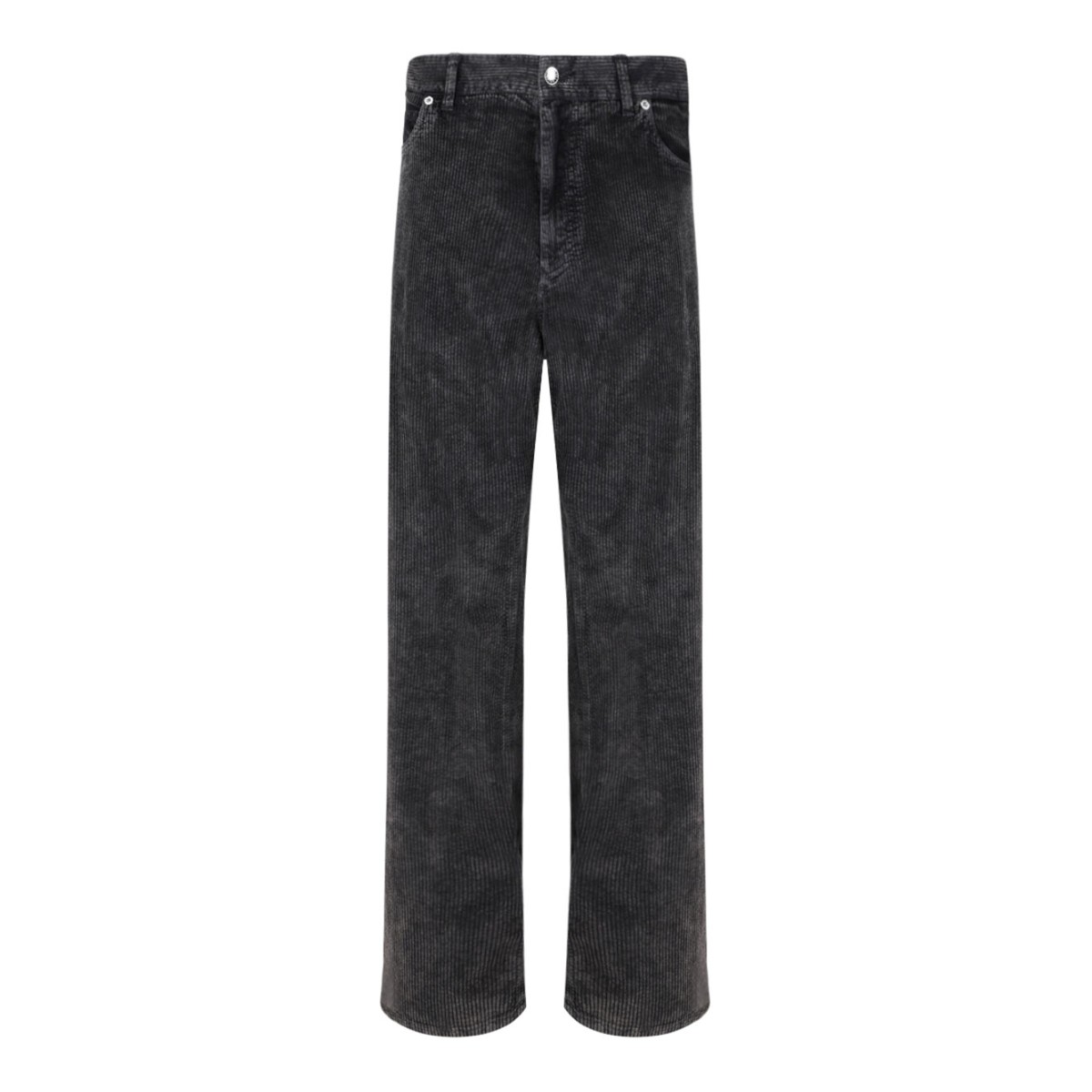 Black Oversize Velvet Pants