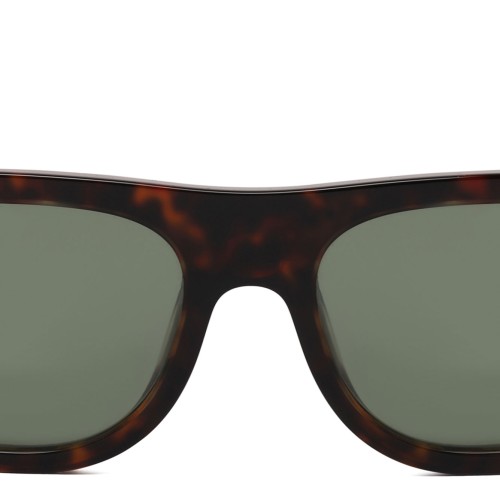 Tortoiseshell Rectangular Sunglasses