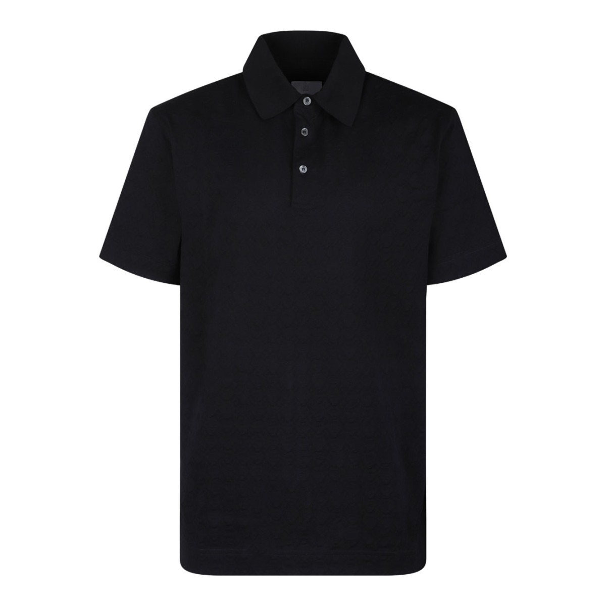 Black 4G Jacquard Polo Shirt