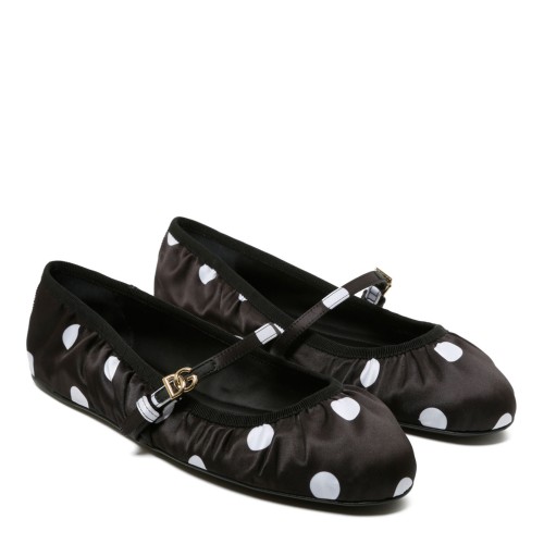 Black and White Printed Ballerina 2