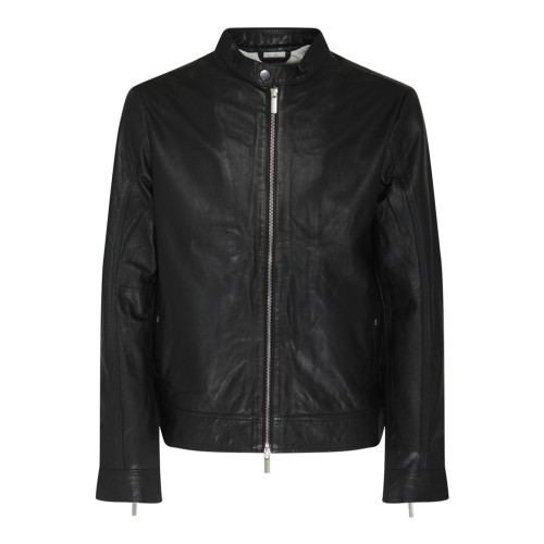 Black Lamb Leather Classic Jacket