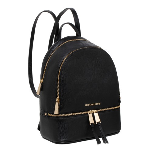 Michael Kors Black Rhea Backpack
