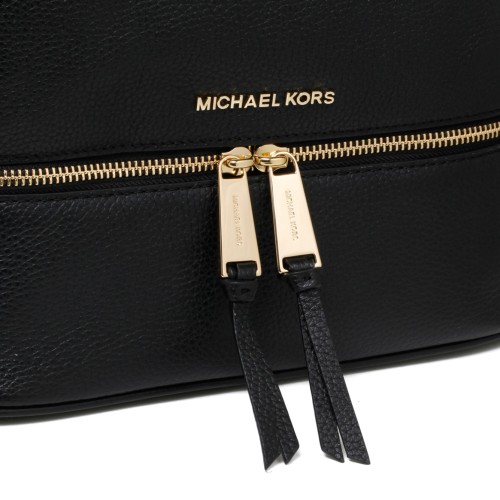 Michael Kors Black Rhea Backpack