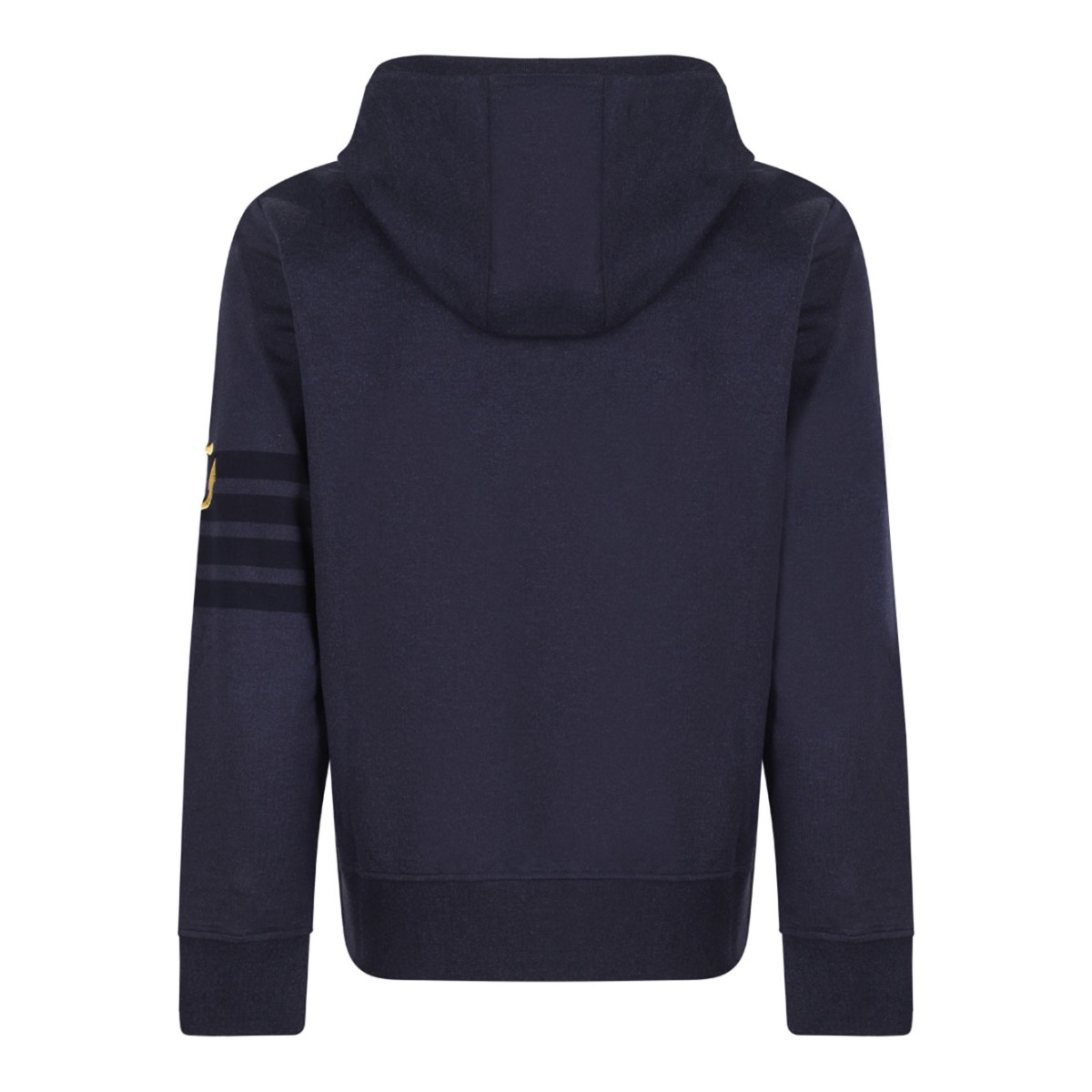 Navy Blue Anchor Zip Up Hoodie