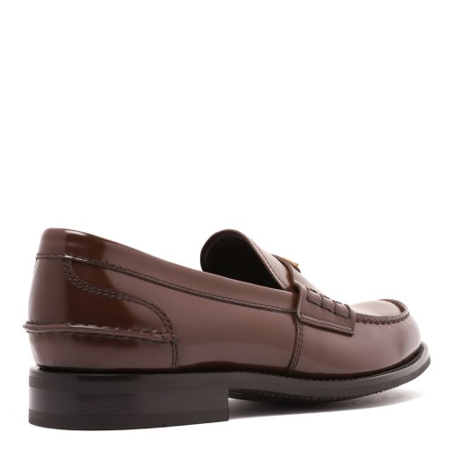 Brown Leather Loafers