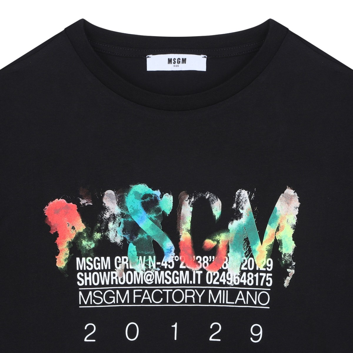 Black Logo Print T-Shirt