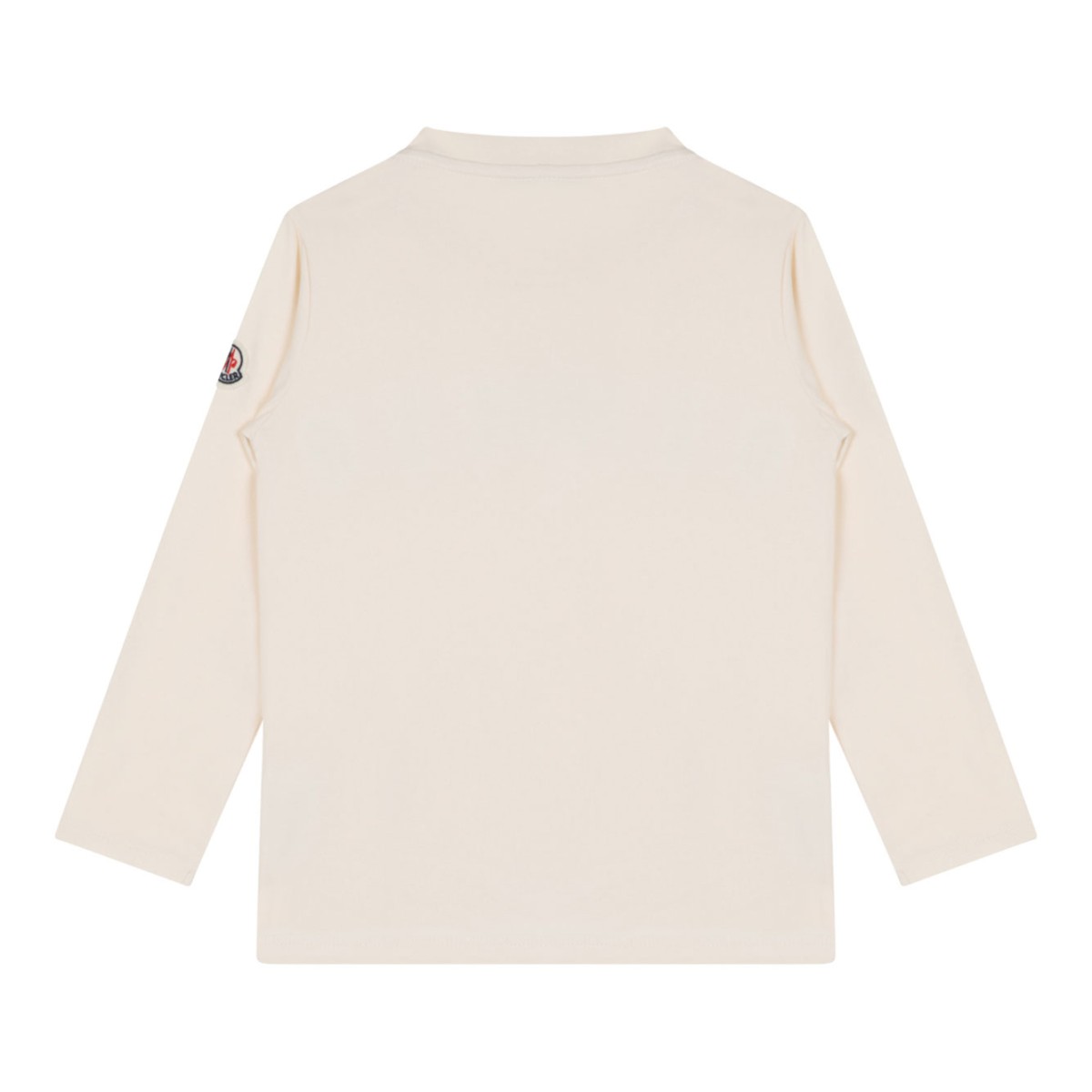 White Logo Print T-Shirt