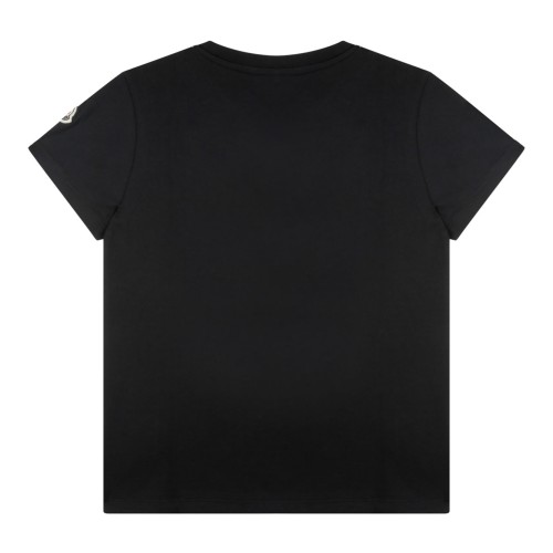 Black Logo Print T-Shirt 2