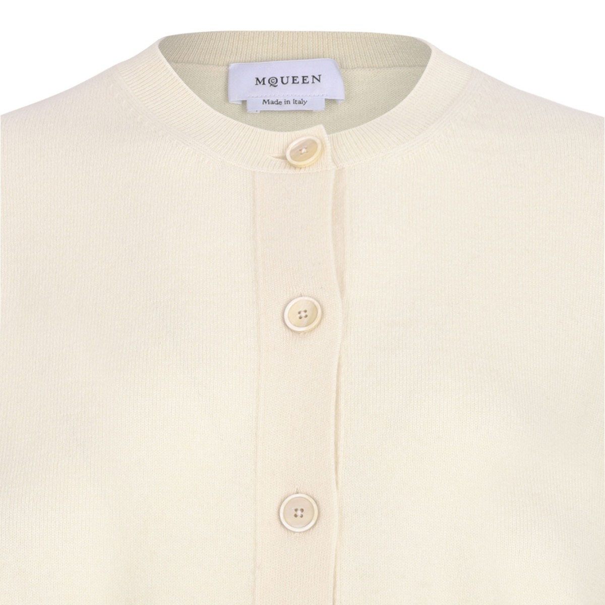 Ivory Cobweb Lace Shrunken Cardigan