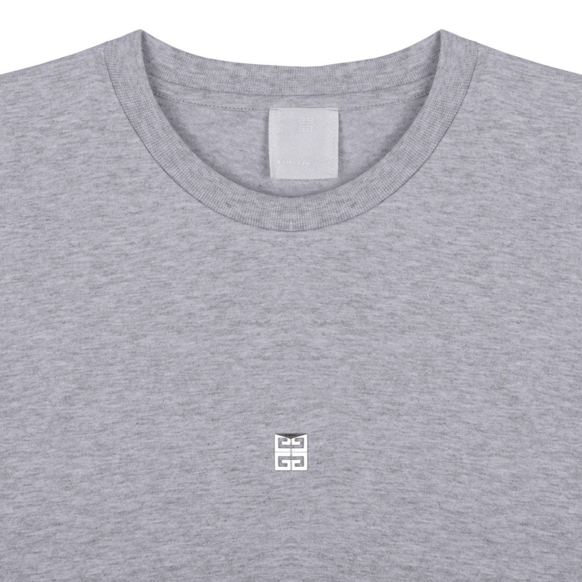 Grey 4G Plaque T-Shirt