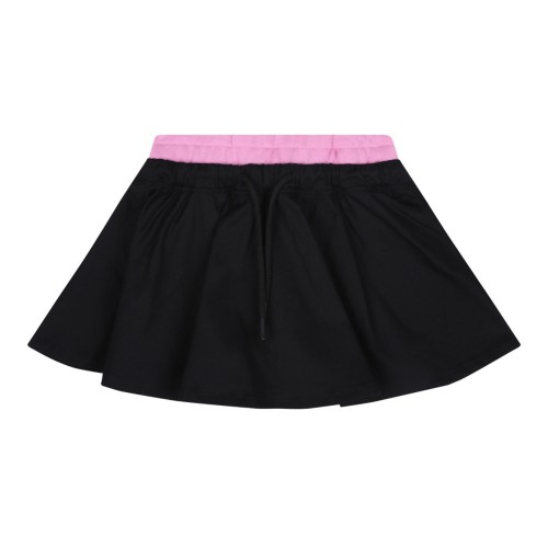 Black and Pink Mini Skirt