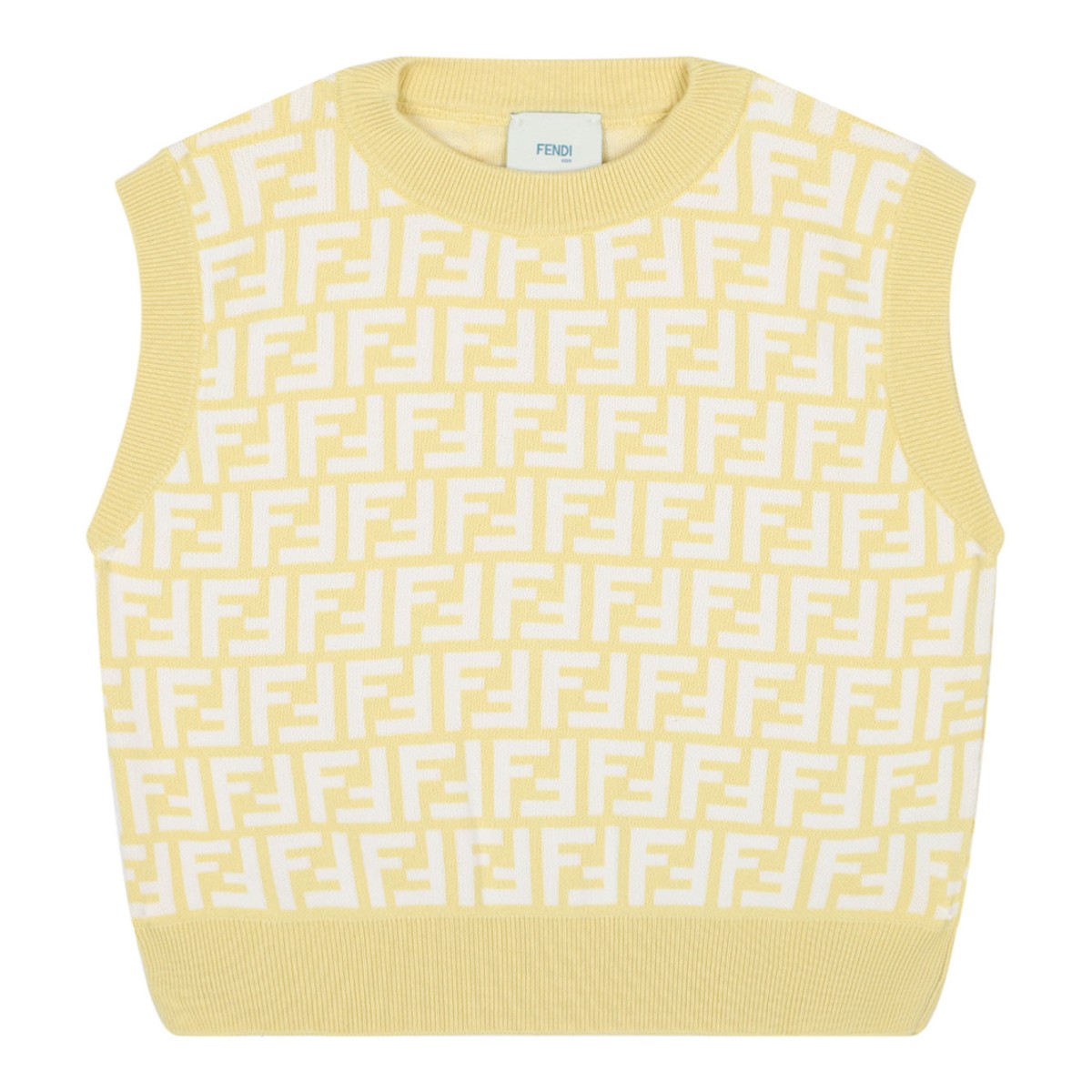 Light Yellow Knit Top