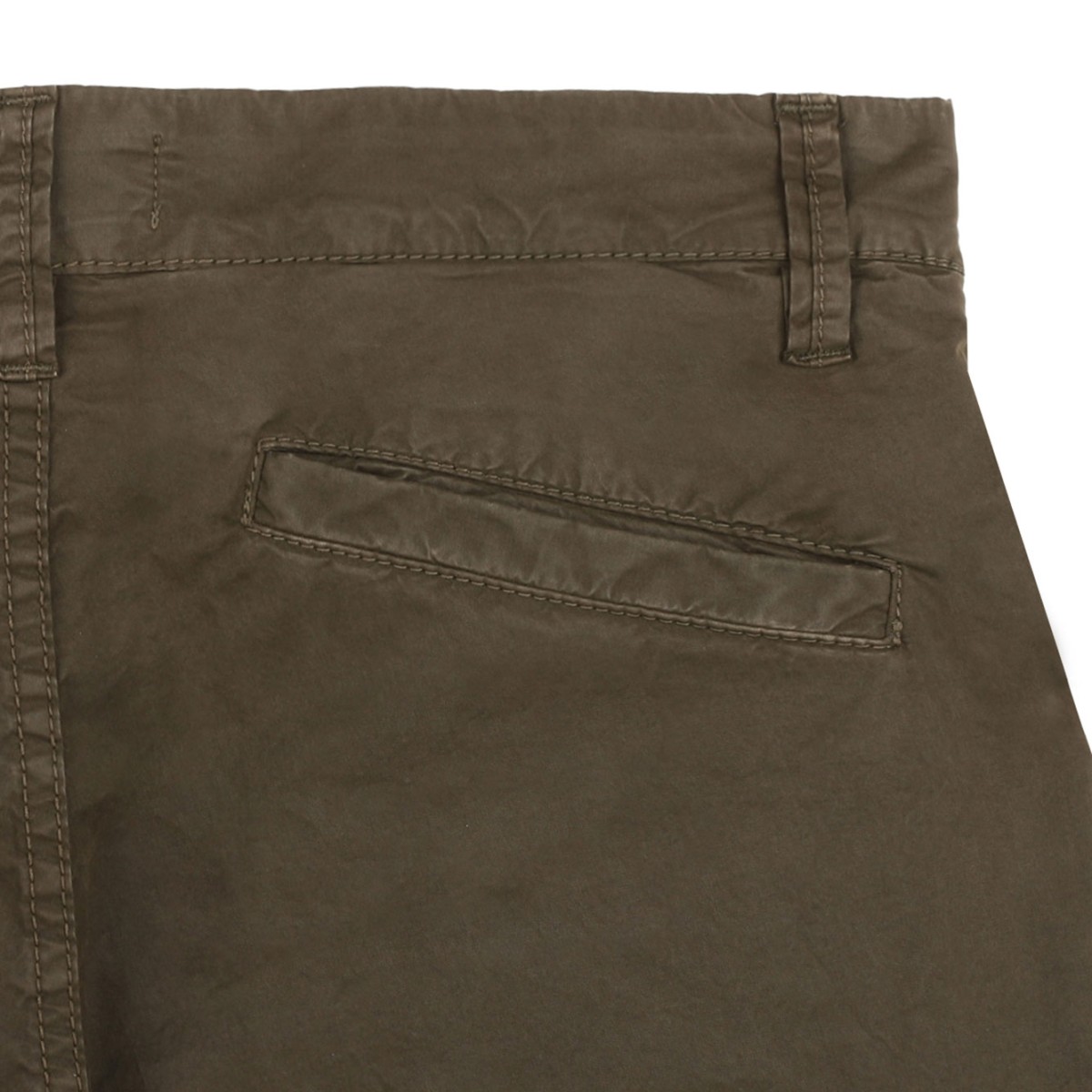 Military Green Cargo Shorts