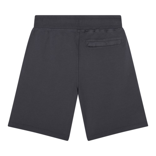 Anthracite Grey Logo Print Shorts