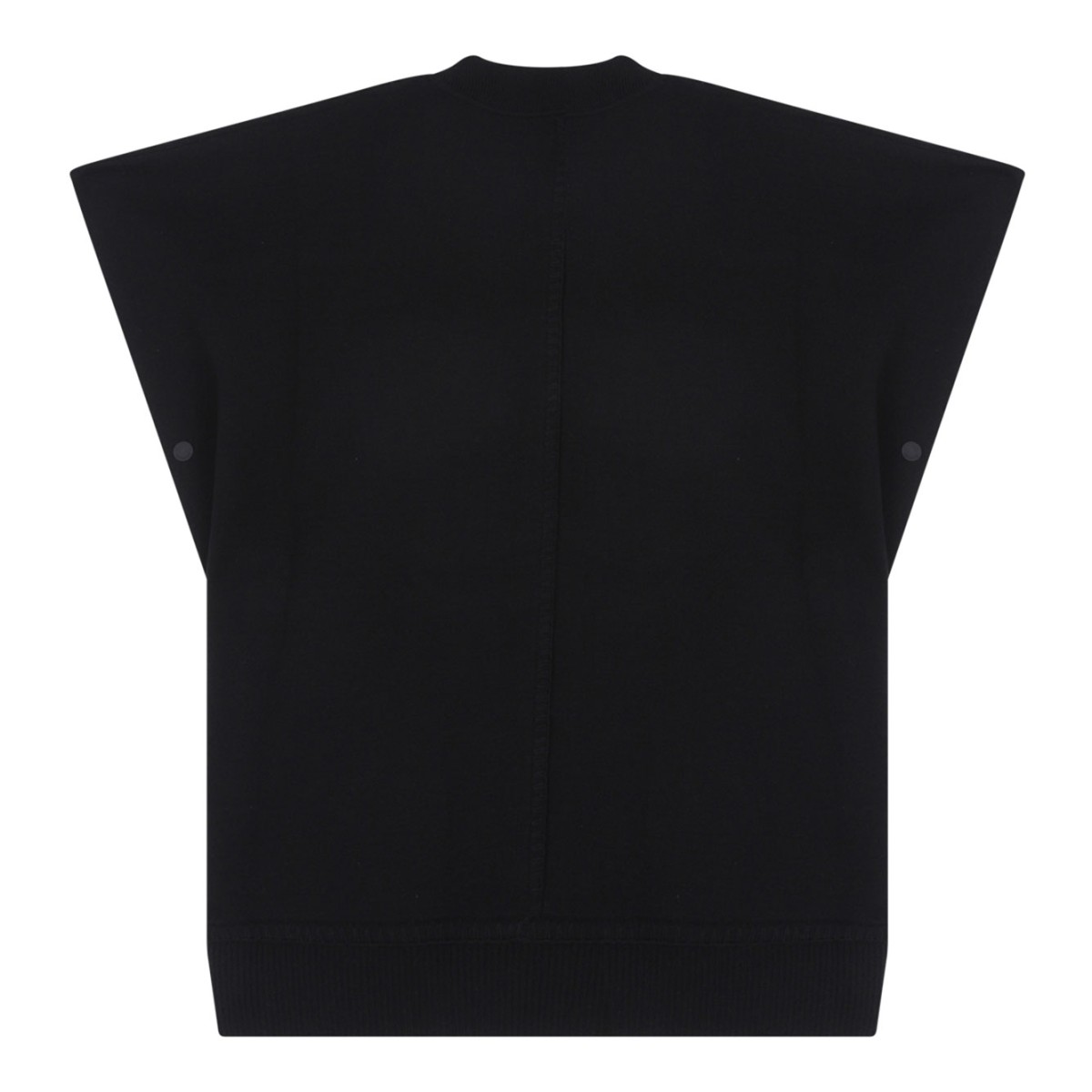 Black Check Print Cape