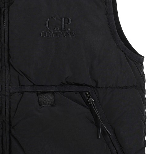 Black Padded Gilet