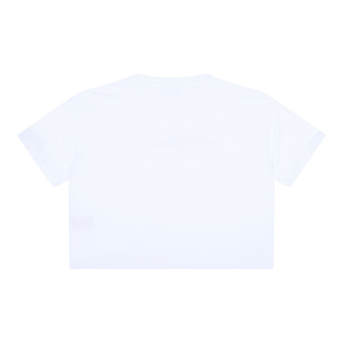 White Logo Embellished T-Shirt