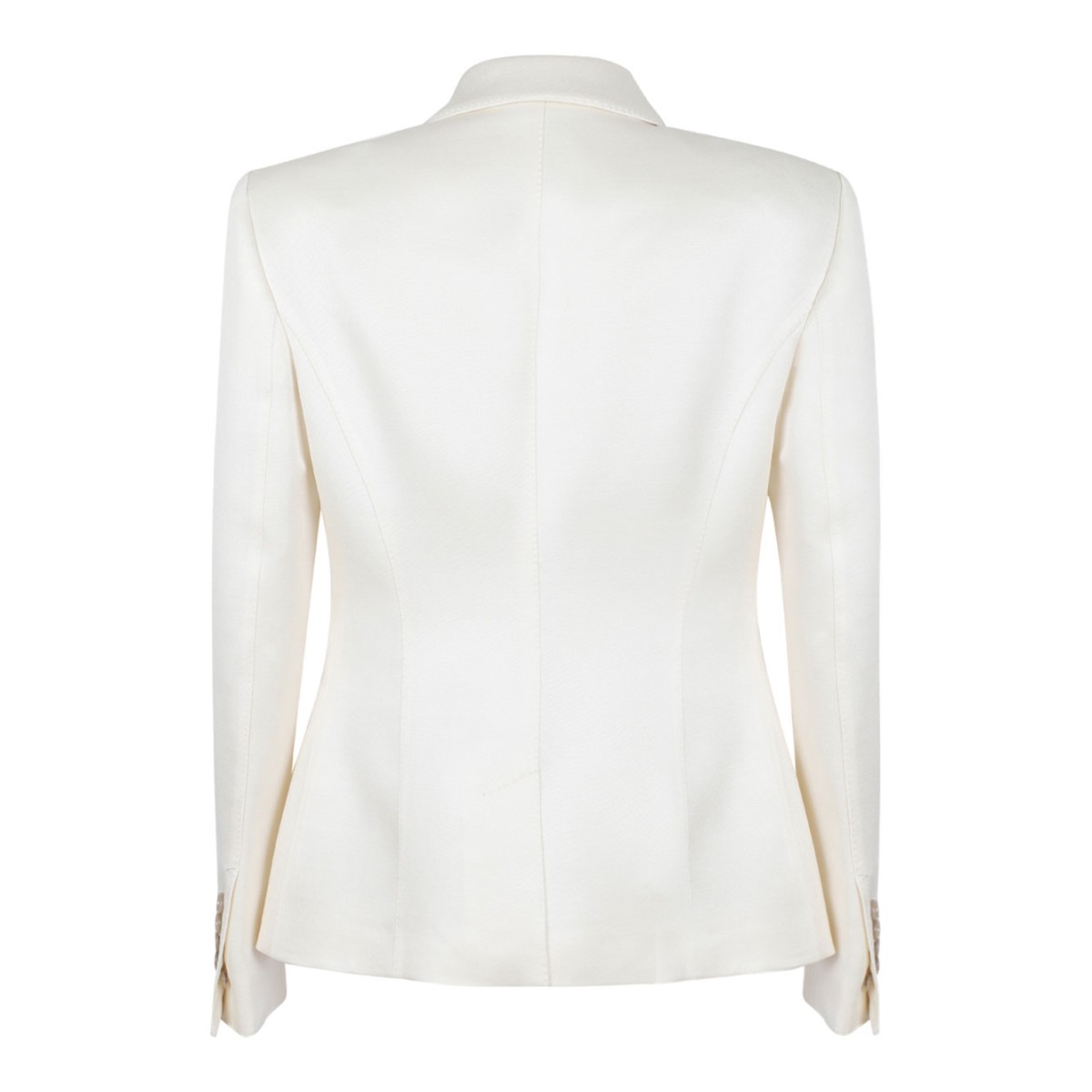 White Single Breasted Blazer