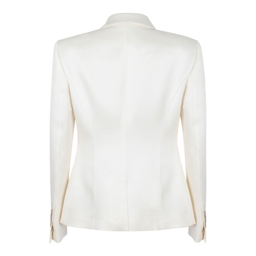 White Single Breasted Blazer
