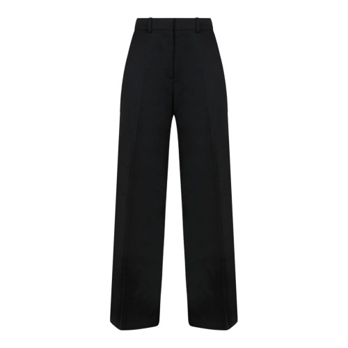Black Wool Trousers