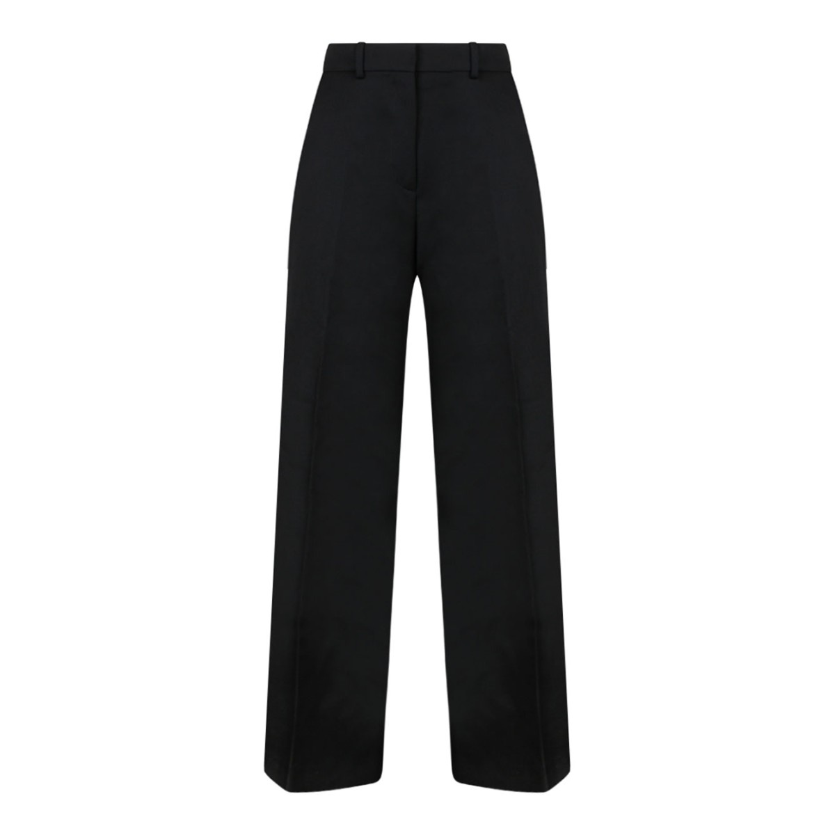Black Wool Trousers