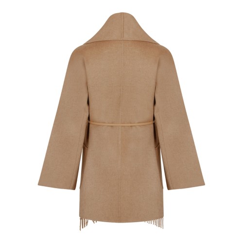 Camel Cardigan Coat