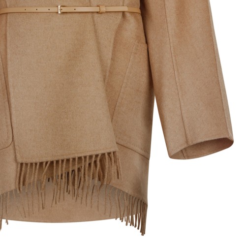 Camel Cardigan Coat