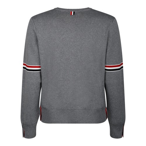 Light Grey Milano Stripe Pullover