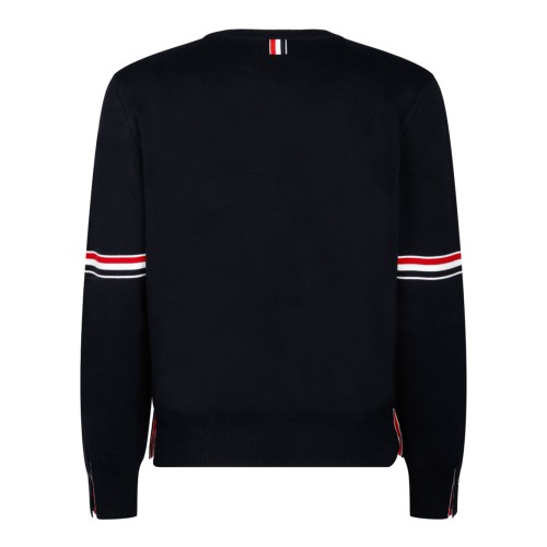 Navy Milano Stripe Pullover 2