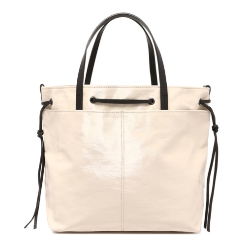 Cream Emy Lin Tote Bag 2