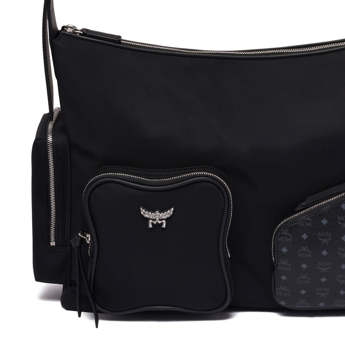 Black Medium Aren Shoulder Bag
