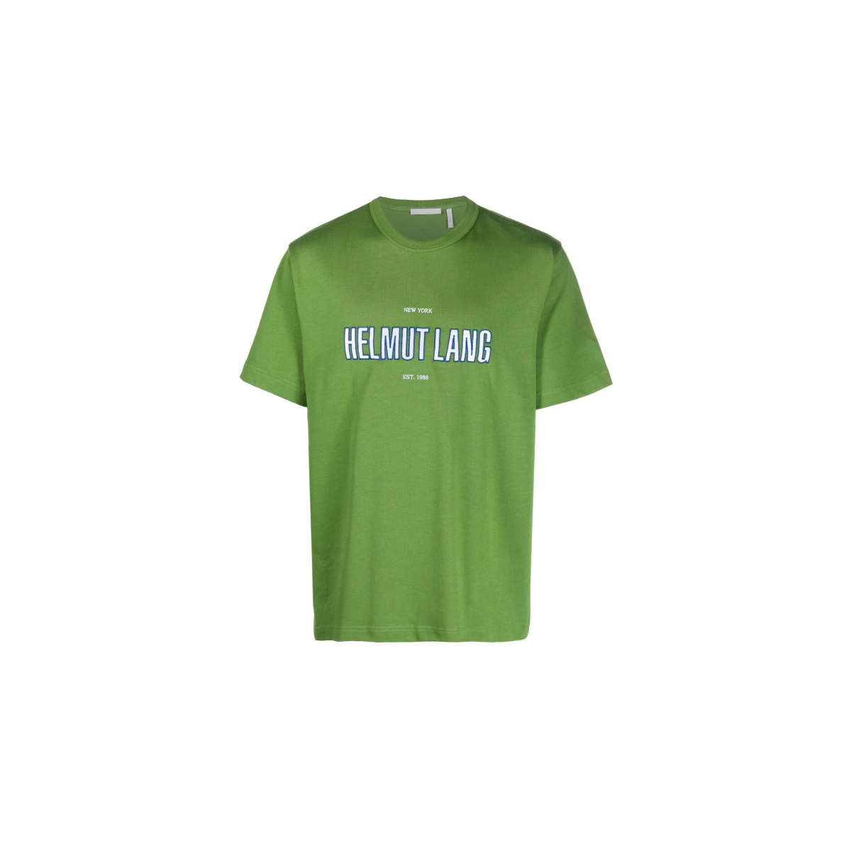 Cactus Green Cotton Logo Lettering T-Shirt| COLOGNESE 1882